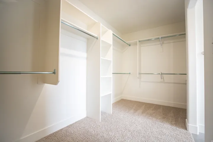Primary room walk-in closet