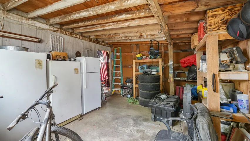 Storage and workroom