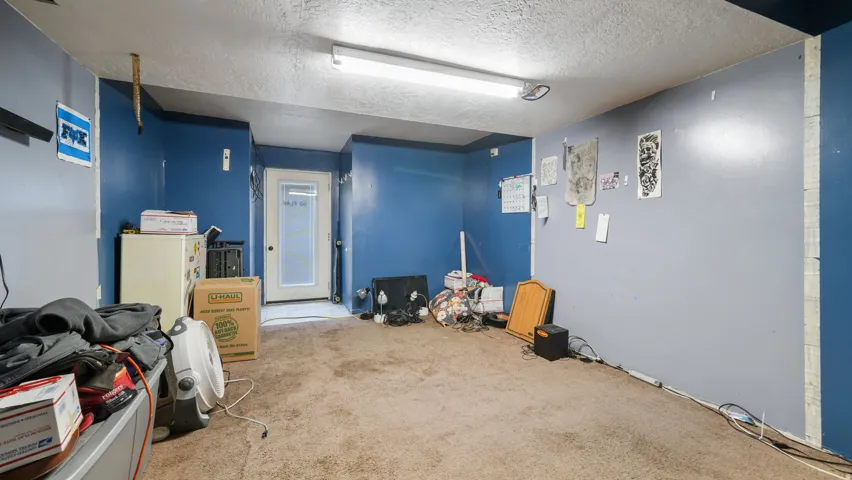 Bedroom with outside exit