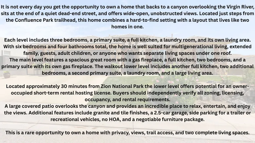 Property Listing Description. Detailing property features, room configurations, and location attributes