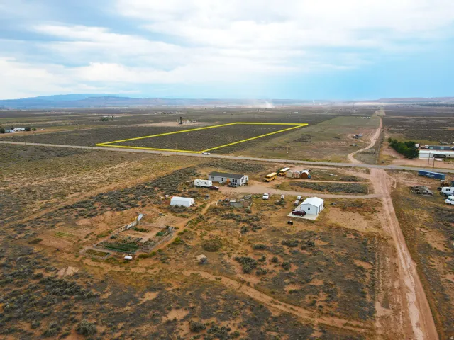 Expansive land parcel featuring a visible boundary