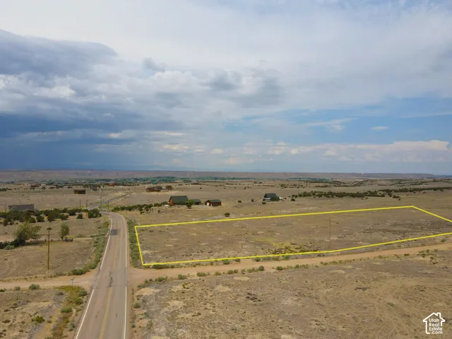 Expansive undeveloped land parcel with marked boundaries