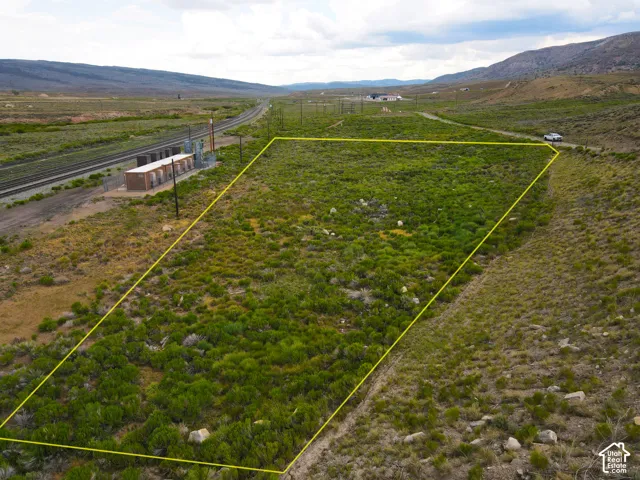 Expansive undeveloped land parcel with varied natural vegetation and a gentle slope