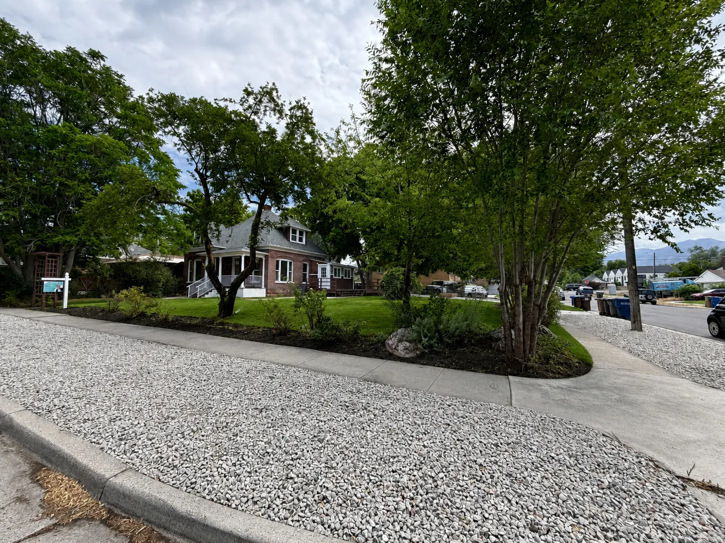 Parking Strip -  Rock Covered