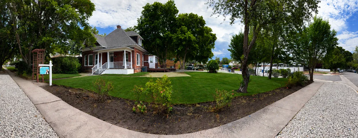 Large yard