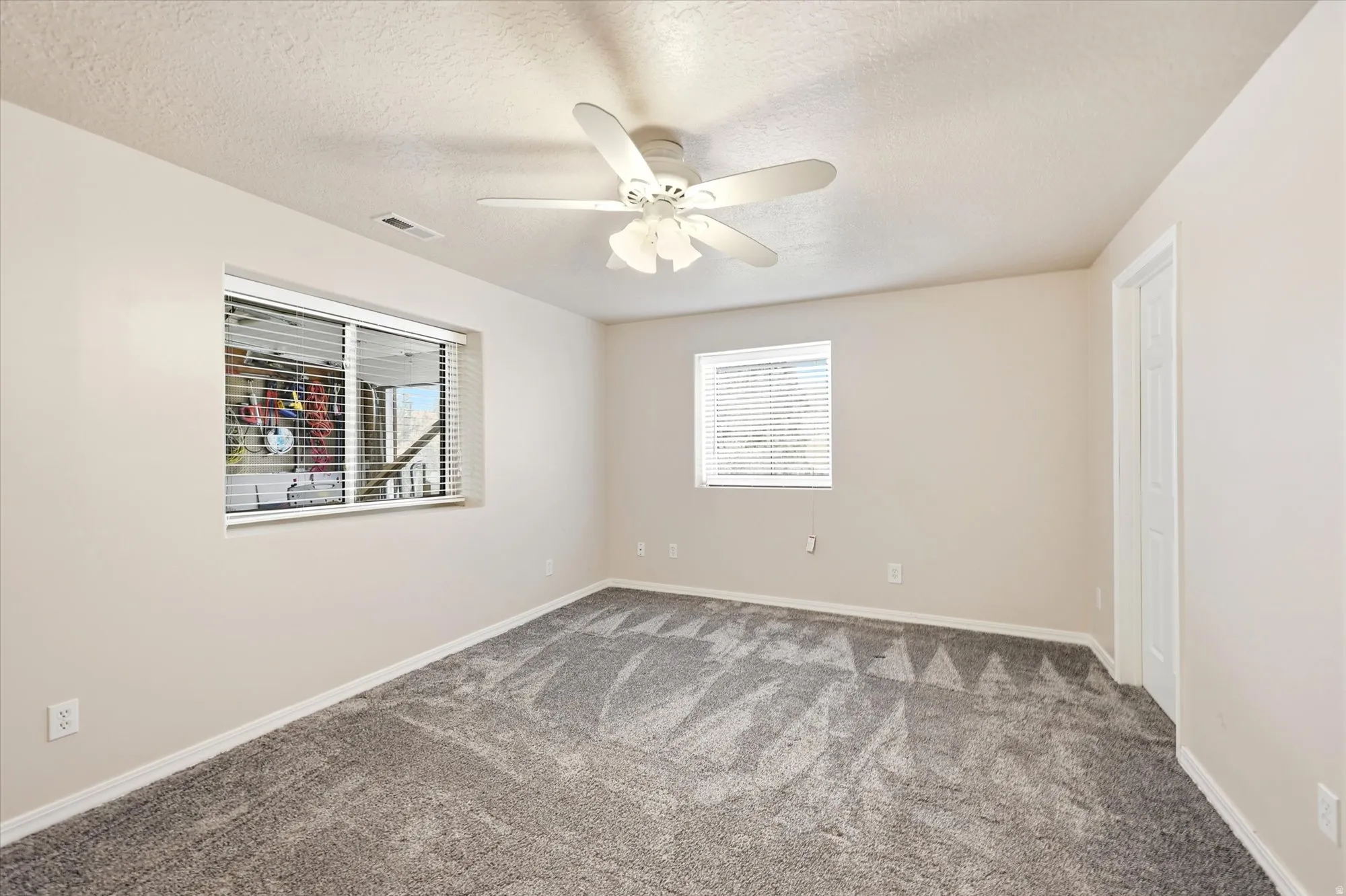 Spacious bedroom