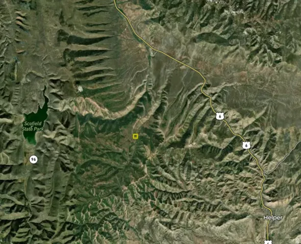Satellite Imagery. Displaying geographical features and infrastructure within the property's region