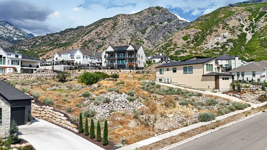 front corner view of the property from the street