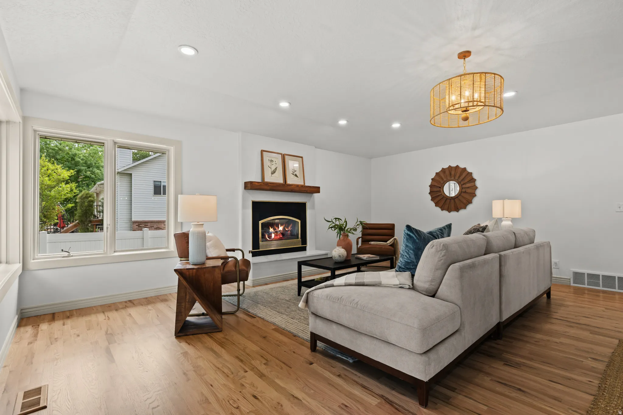 Hardwood in great room!
