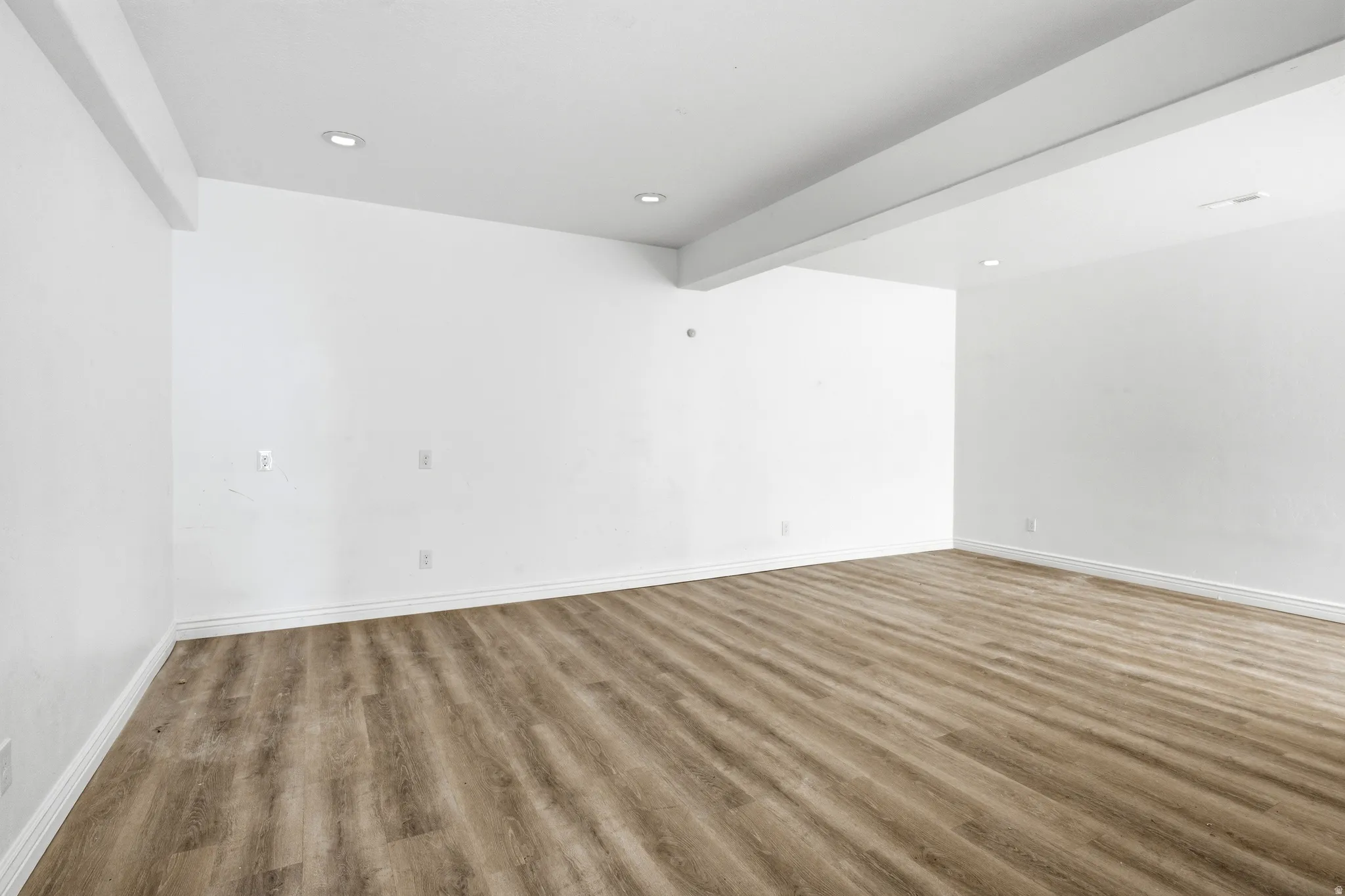 Middle level recreation room. This can be either accessible from the ADU or from the main floor.