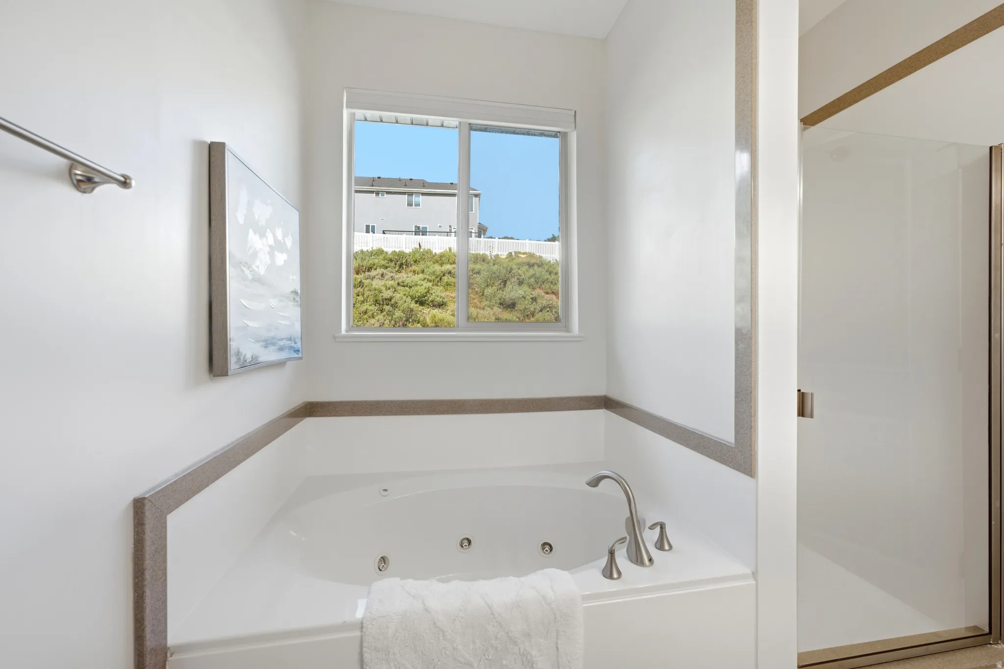 Main floor master bathroom