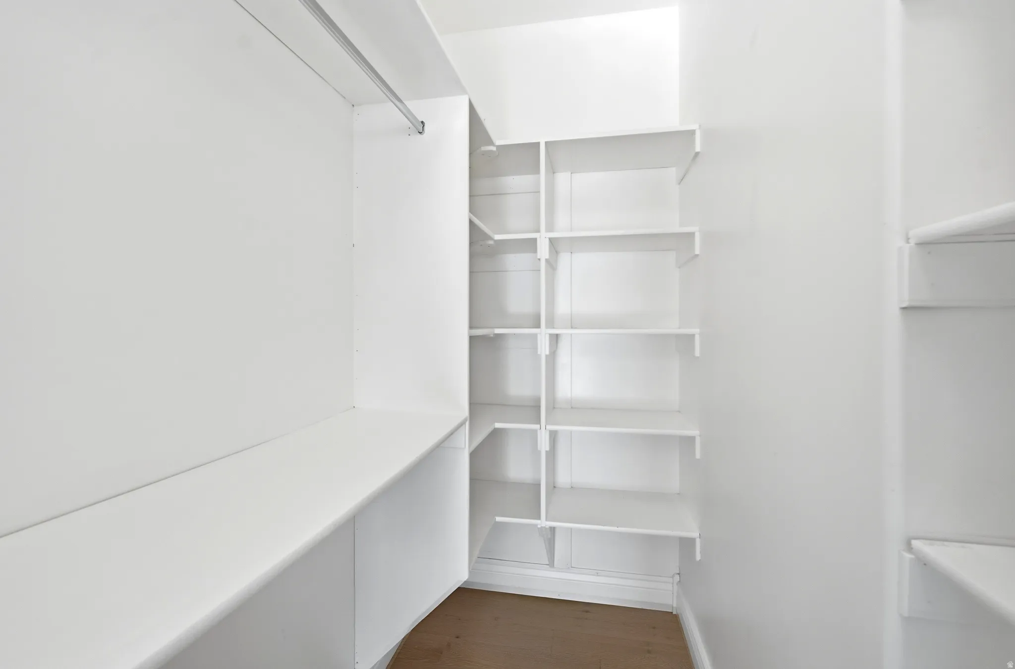 Main floor walk-in closet