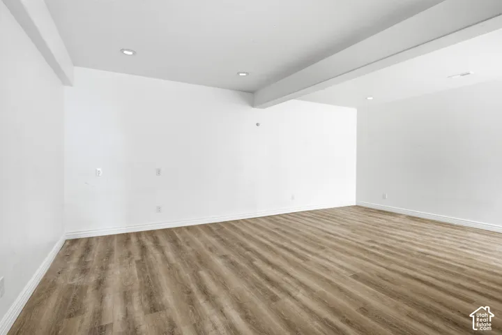 Middle level recreation room. This can be either accessible from the ADU or from the main floor.