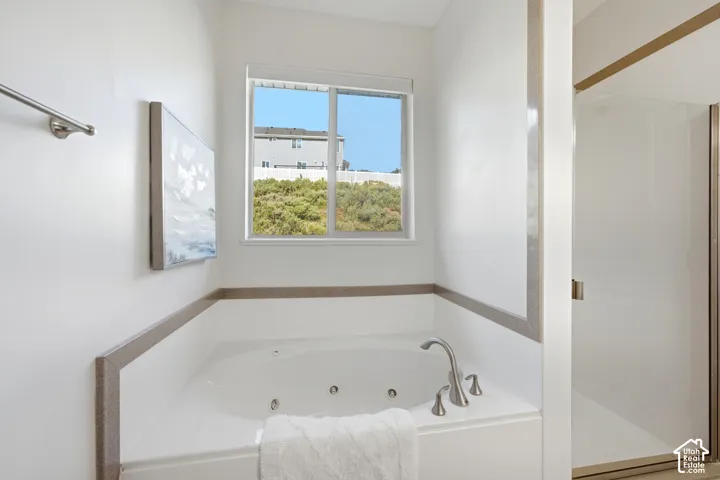 Main floor master bathroom