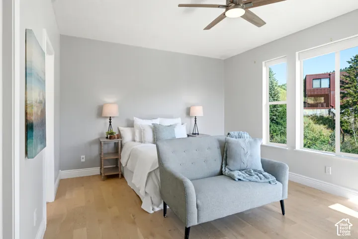 Main floor master bedroom