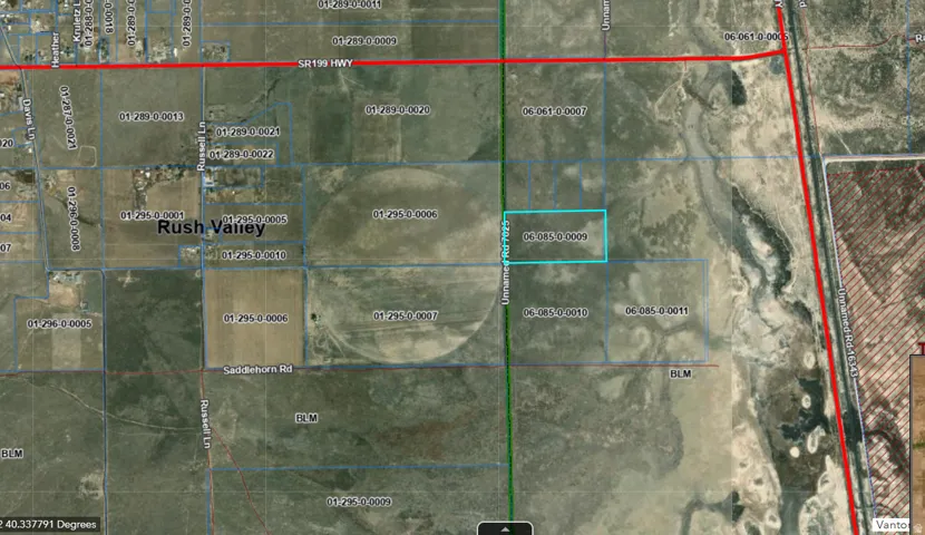 Plat Map. Illustrating property boundaries and parcel identification numbers for the property