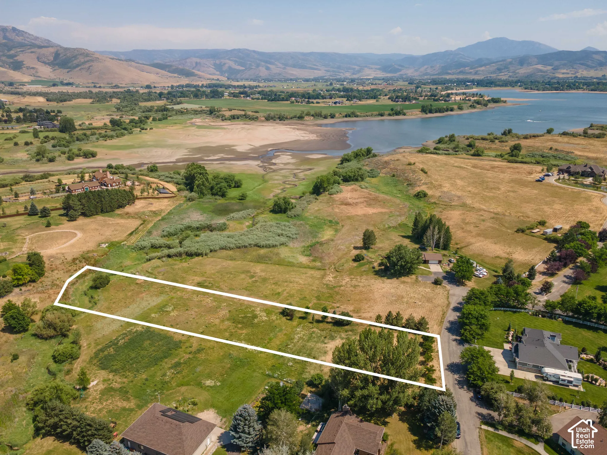 Views of Pineview Reservoir and Snowbasin