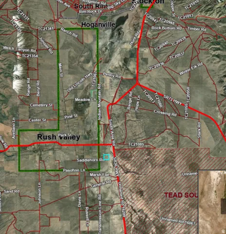 Topographical Map. Illustrating the property's location relative to roads and regional features