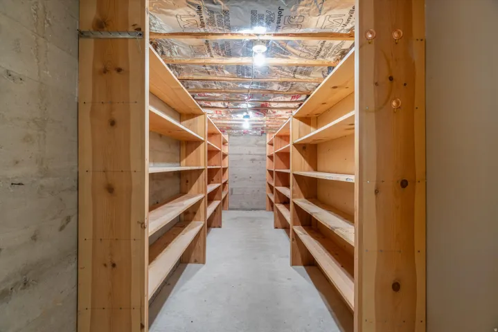 Storage room.