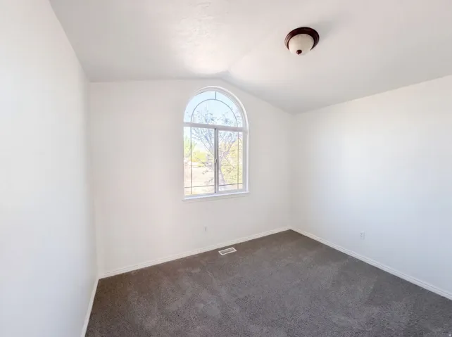 Arch-top window with grid detailing