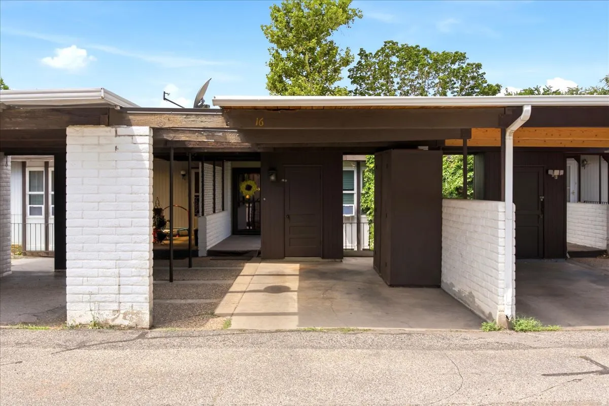 Enjoy private covered parking with additional storage in the carport, plus abundant guest and overflow parking