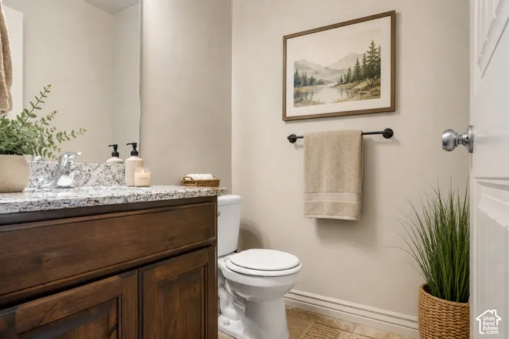 Virtually Staged Bathroom