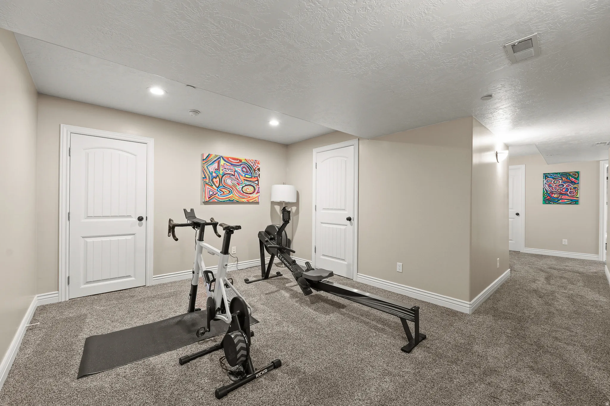 Basement Exercise Space