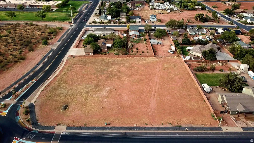 Expansive parcel of undeveloped land with clear boundaries