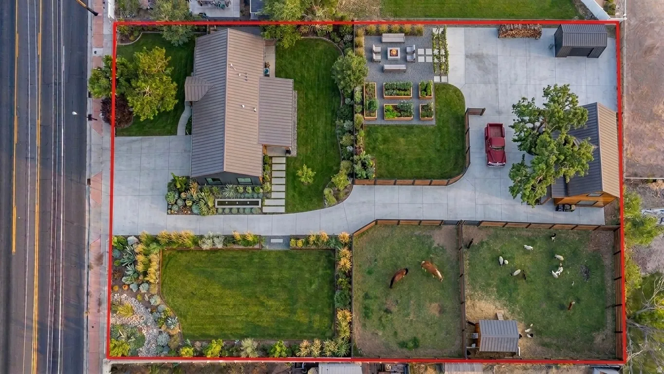 Renderings of horse property potential for expansion.