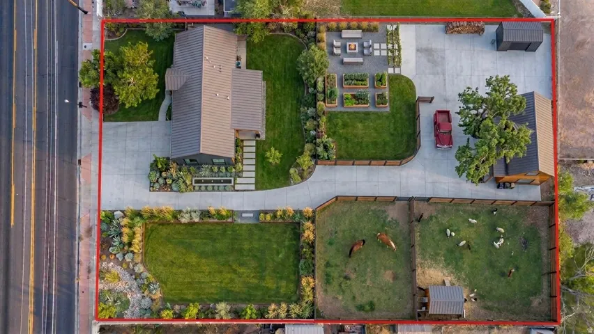 Renderings of horse property potential for expansion.