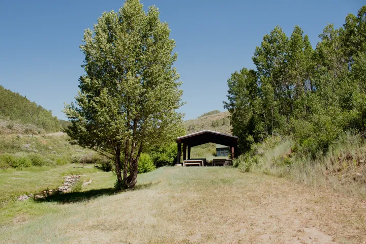 Public picnic area
