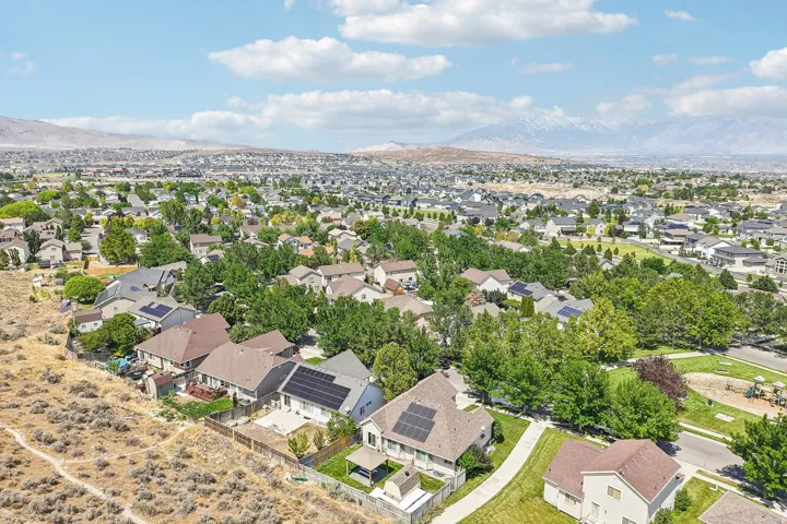 Expansive neighborhood setting featuring numerous residential properties