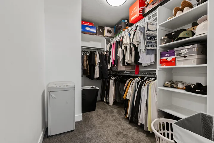 Primary closet