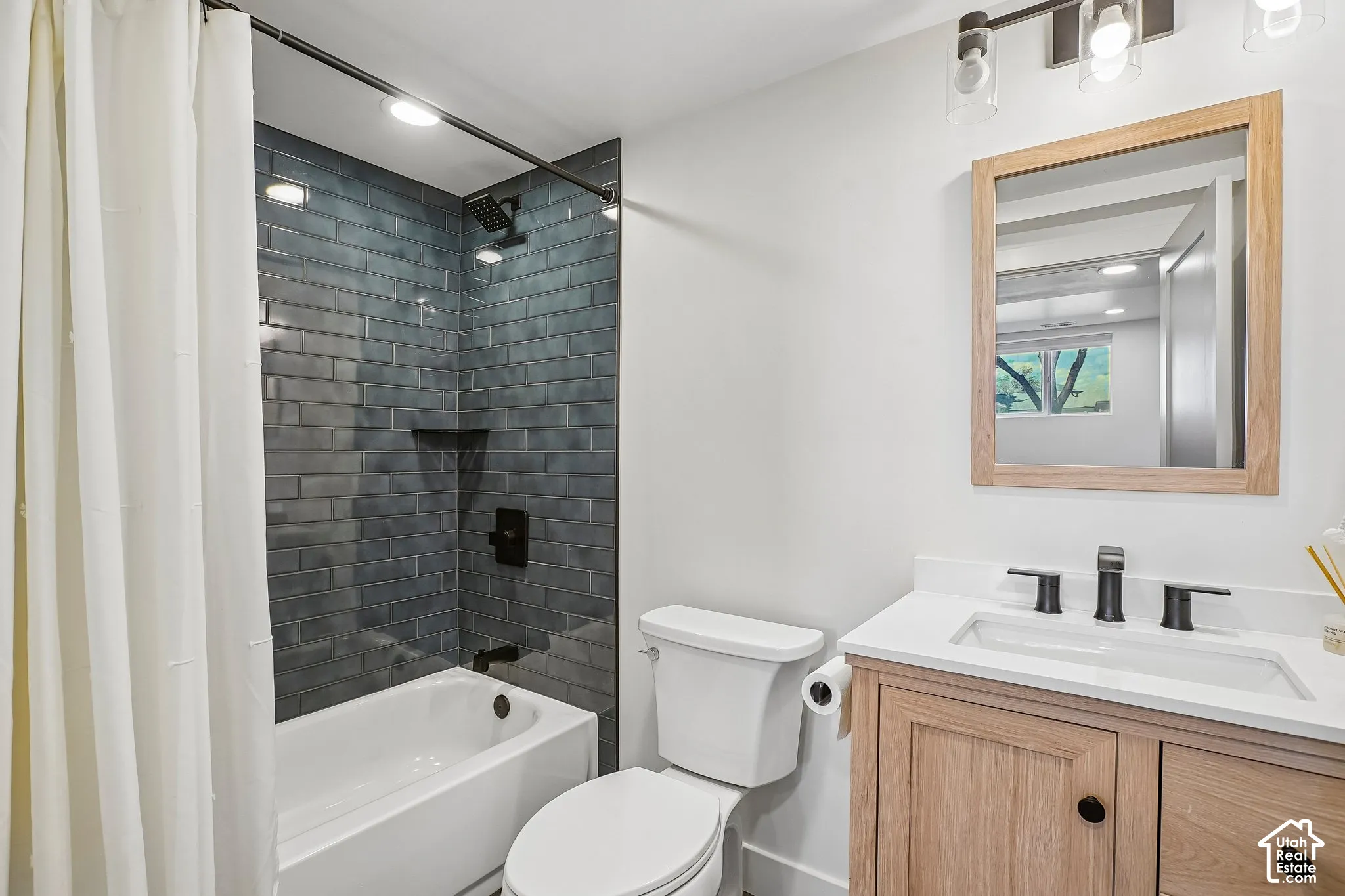 Basement Bathroom, off Living Room