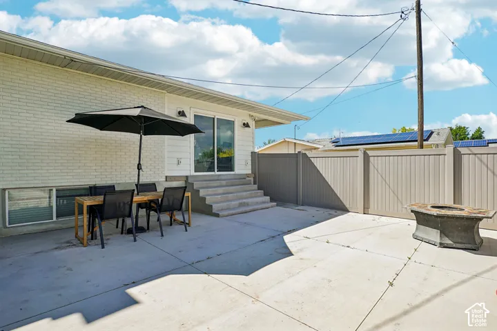 Main Residence Patio, off Dining Room/Mud room