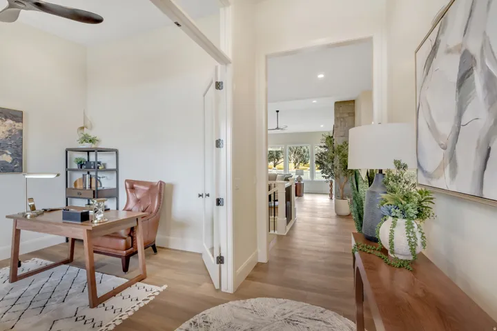 Finish this space with or without doors