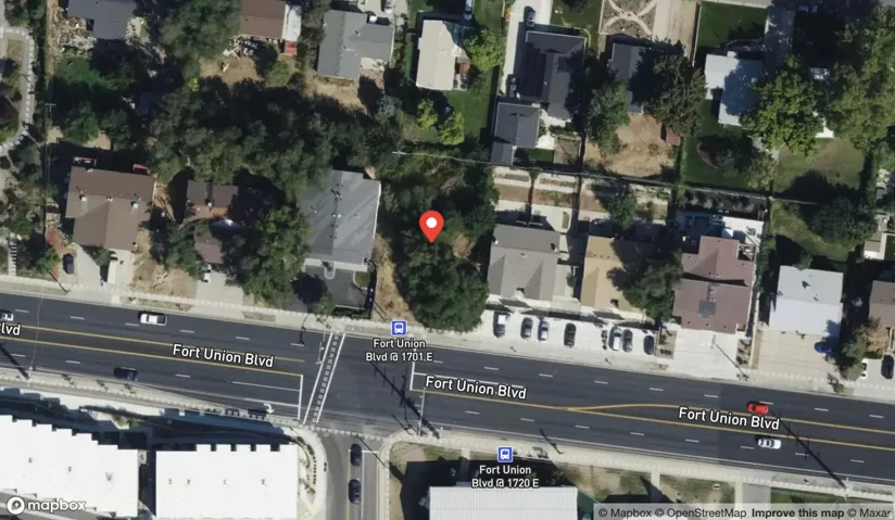 Aerial Map. Illustrating the location of the property within its immediate surroundings