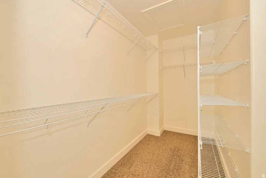 Primary walk-in closet