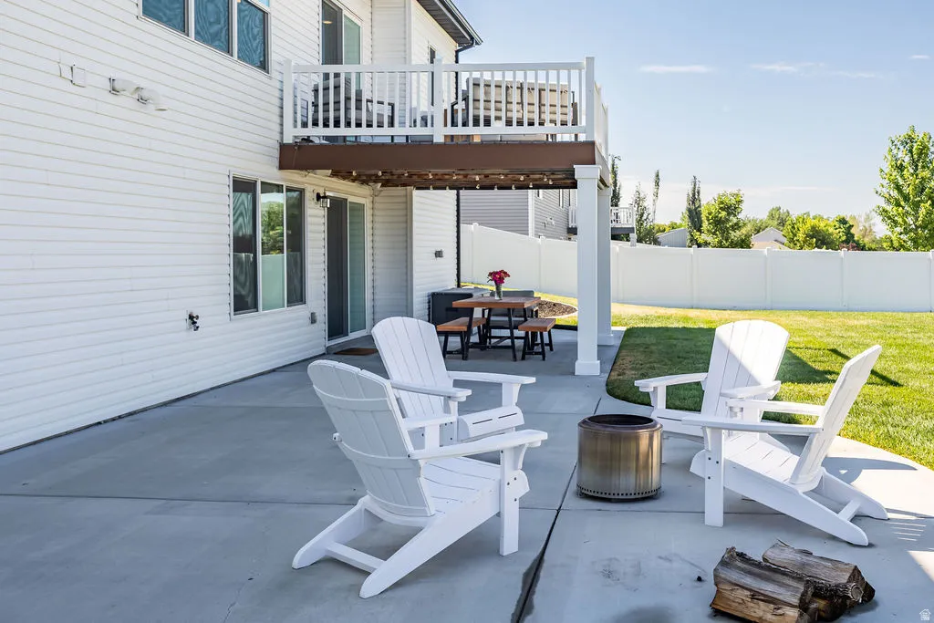 Patio terrace