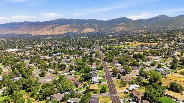 Expansive residential area featuring a network of streets and numerous properties