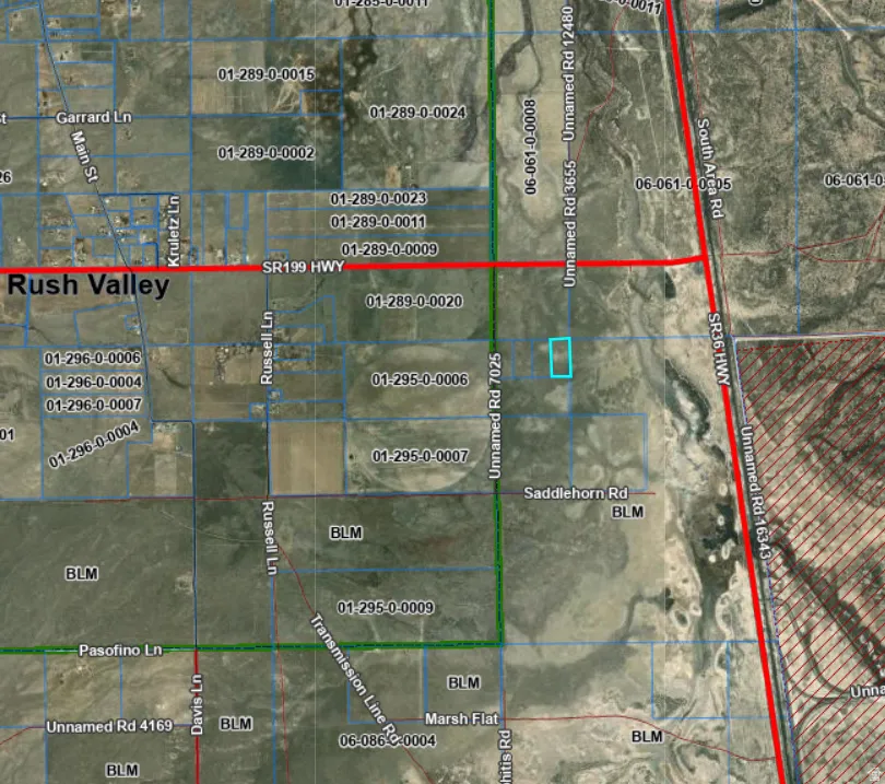 Plat Map. Illustrating property boundaries and geographic identifiers