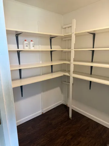 Integrated shelving system with multiple levels