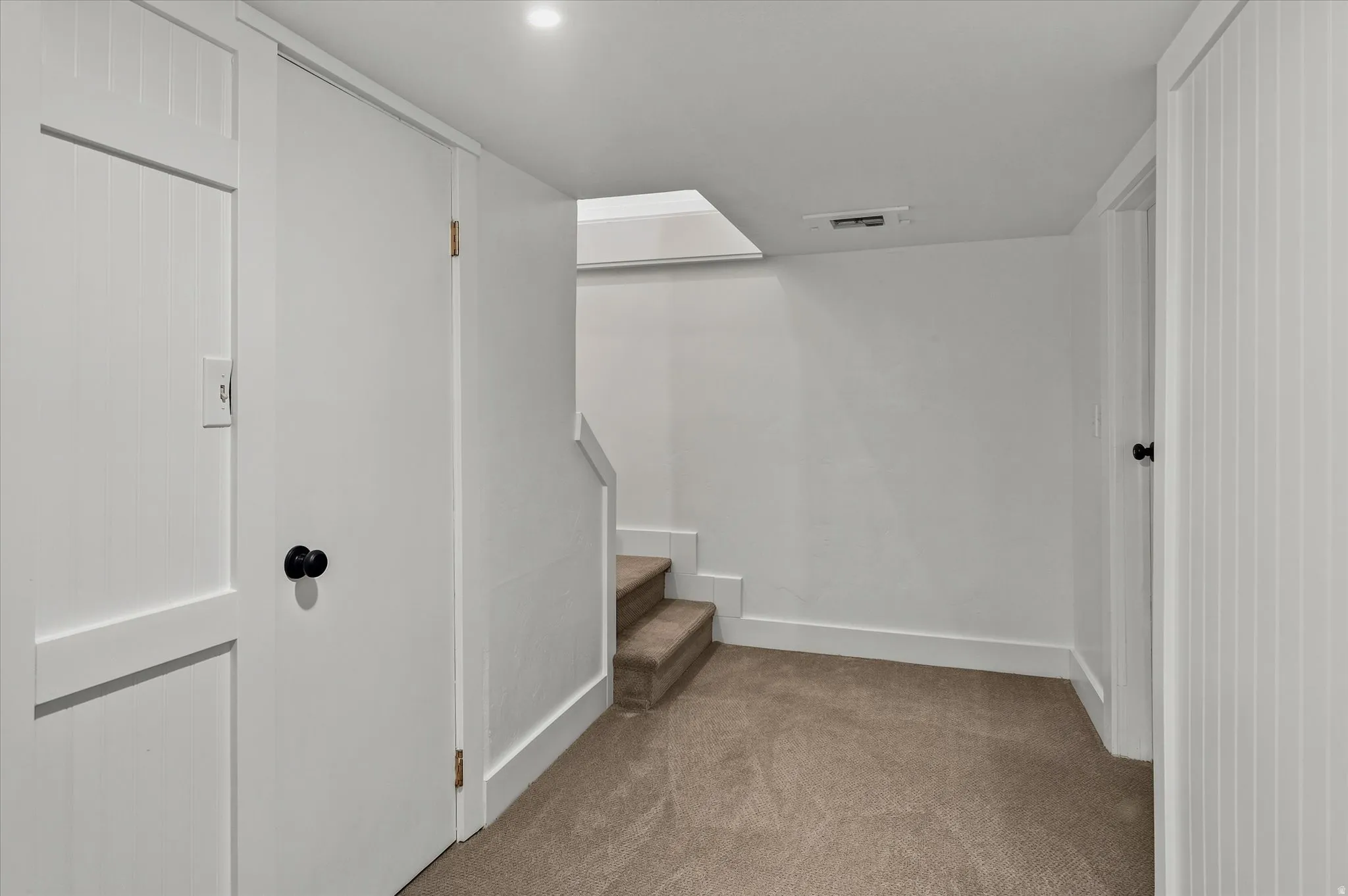 Flex room at the bottom of the stairway