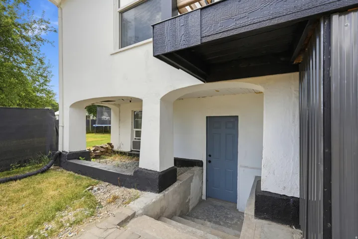 Exterior entry