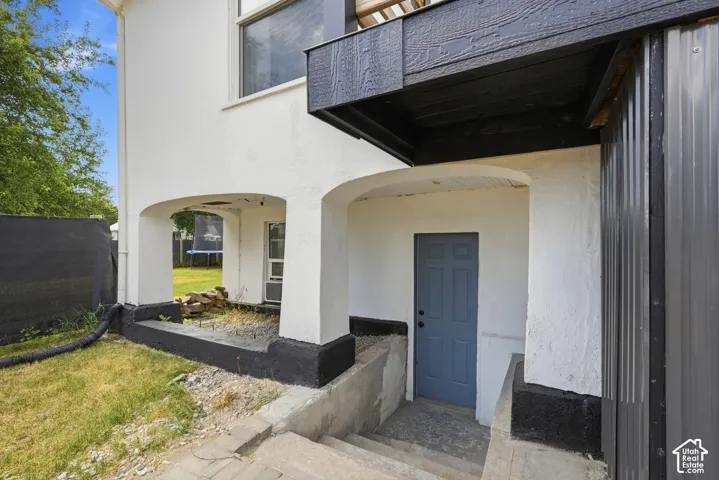 Exterior entry