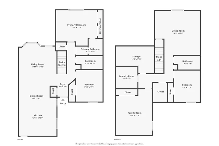 Combined floor plan