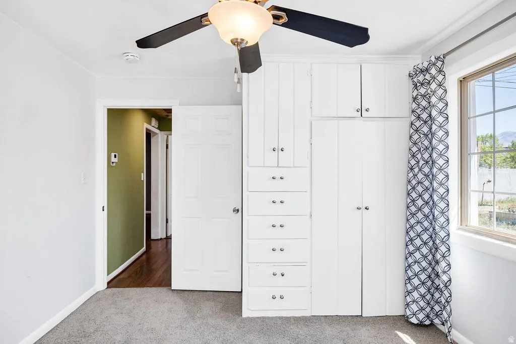 Built-in cabinetry with integrated drawers and enclosed storage