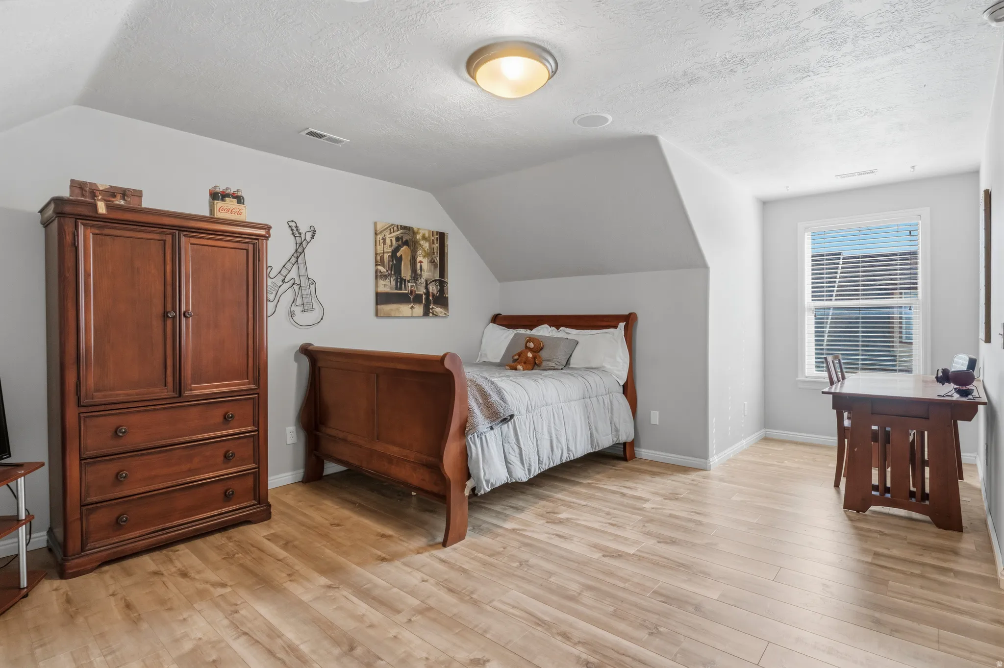 Bedroom 3, VERY spacious with laminate flooring