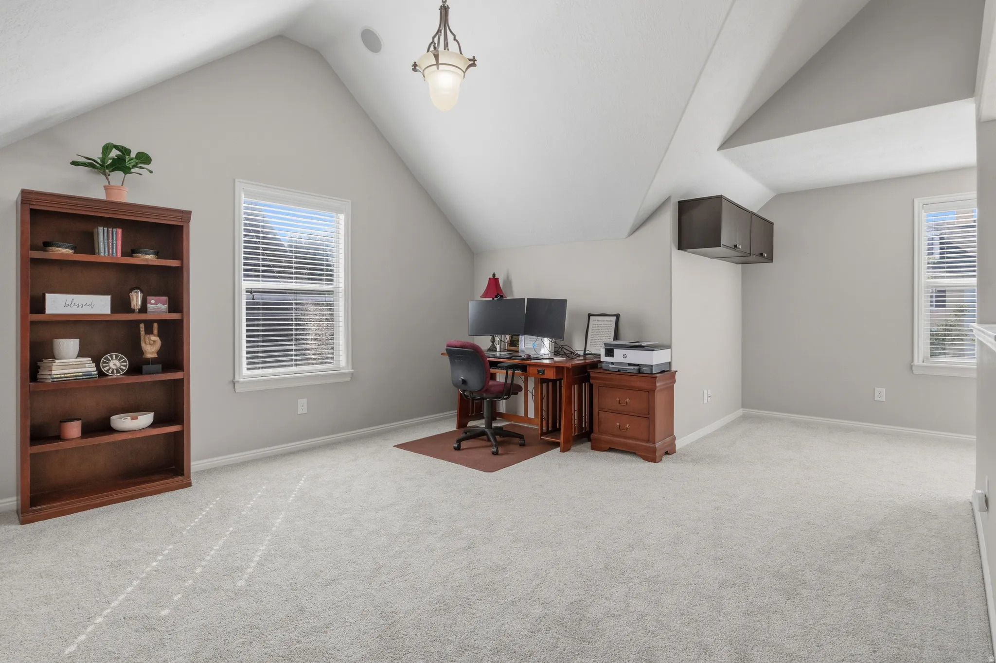 HUGE loft (living room, den, office, movie space)