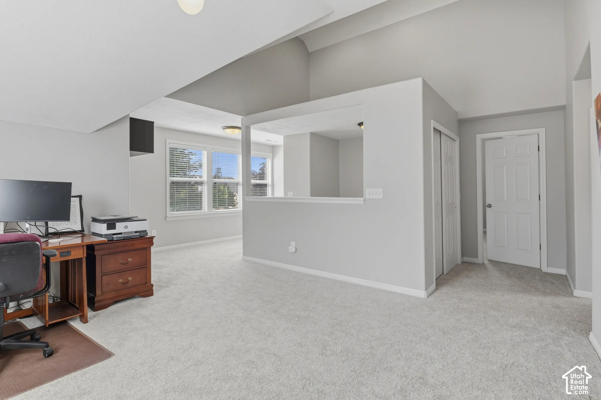 Upstairs den, office, living room, game/TV area